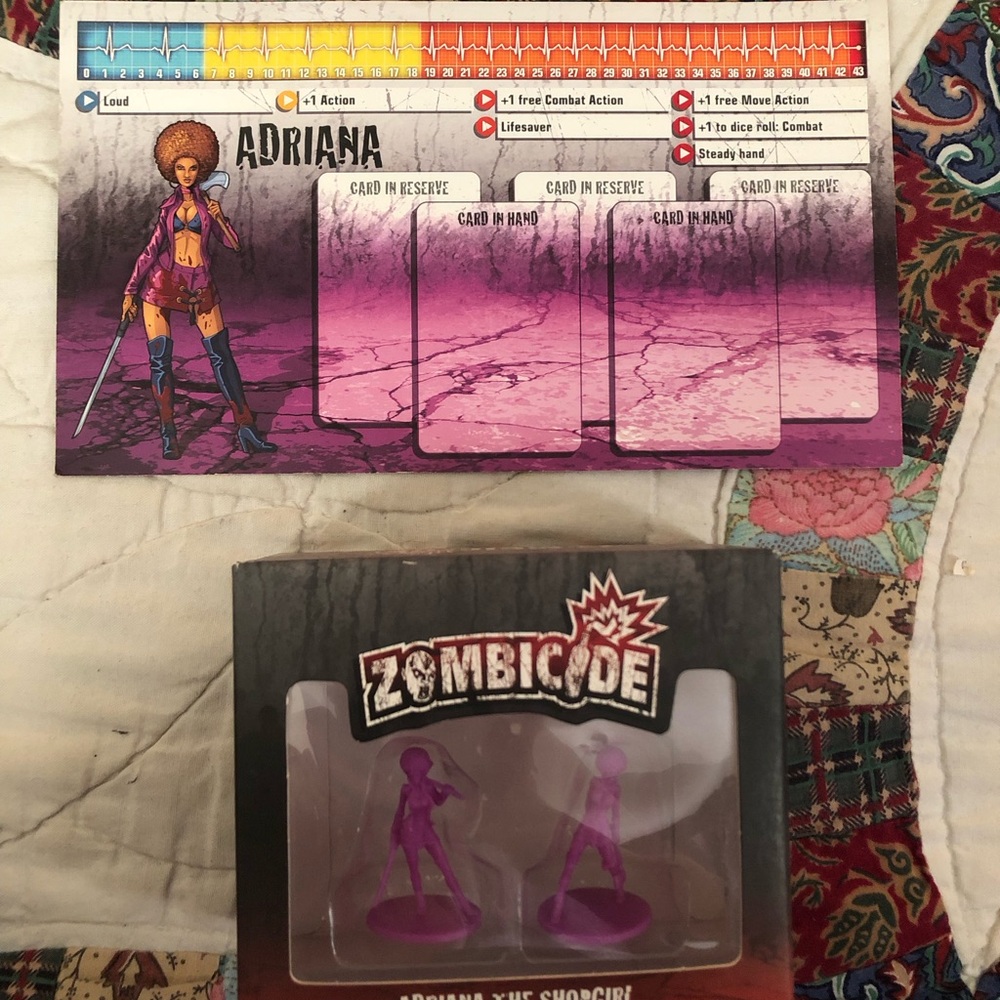 Zombicide Adriana the Shopgirl Kickstarter Exclusive